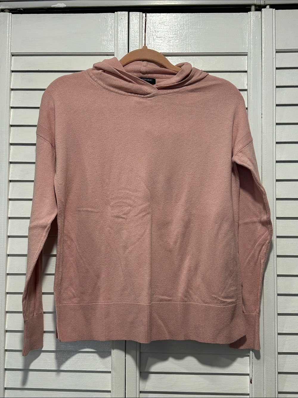 Banana Republic Blush Pink Cowl Neck Sweater